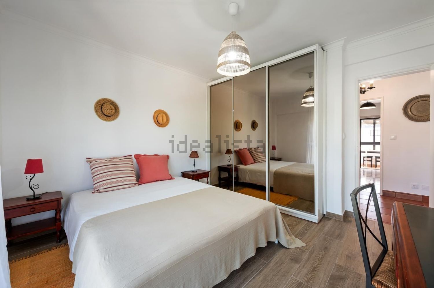 出租公寓 t2在Galiza - 卧室