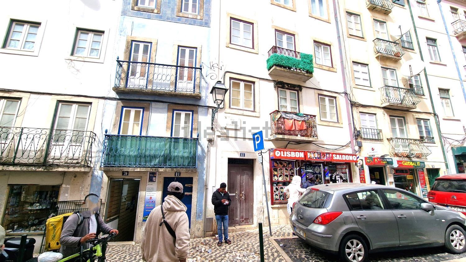 出租公寓 t1在Rua do Benformoso - 视线