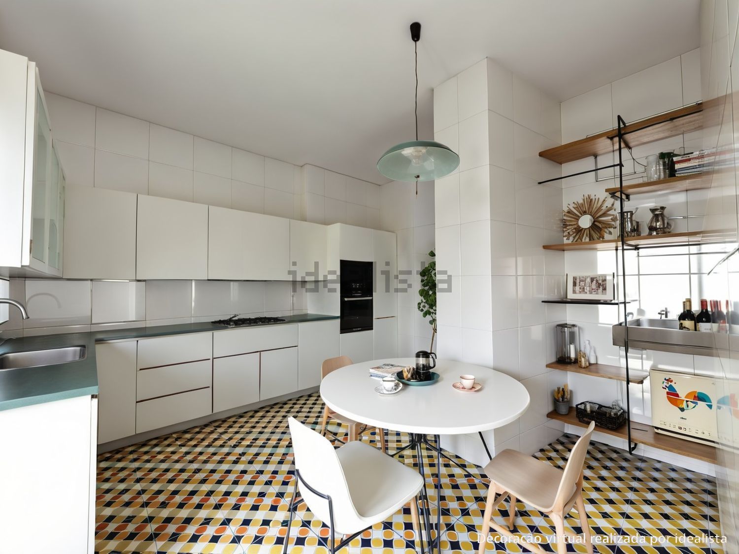 小楼房或独栋别墅出售在Cercal - 厨房