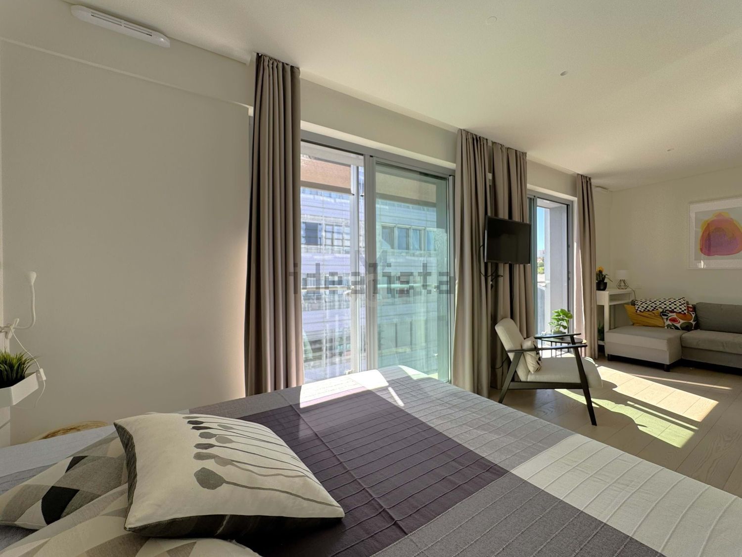 出租t0（单人公寓）在Marvila - 卧室