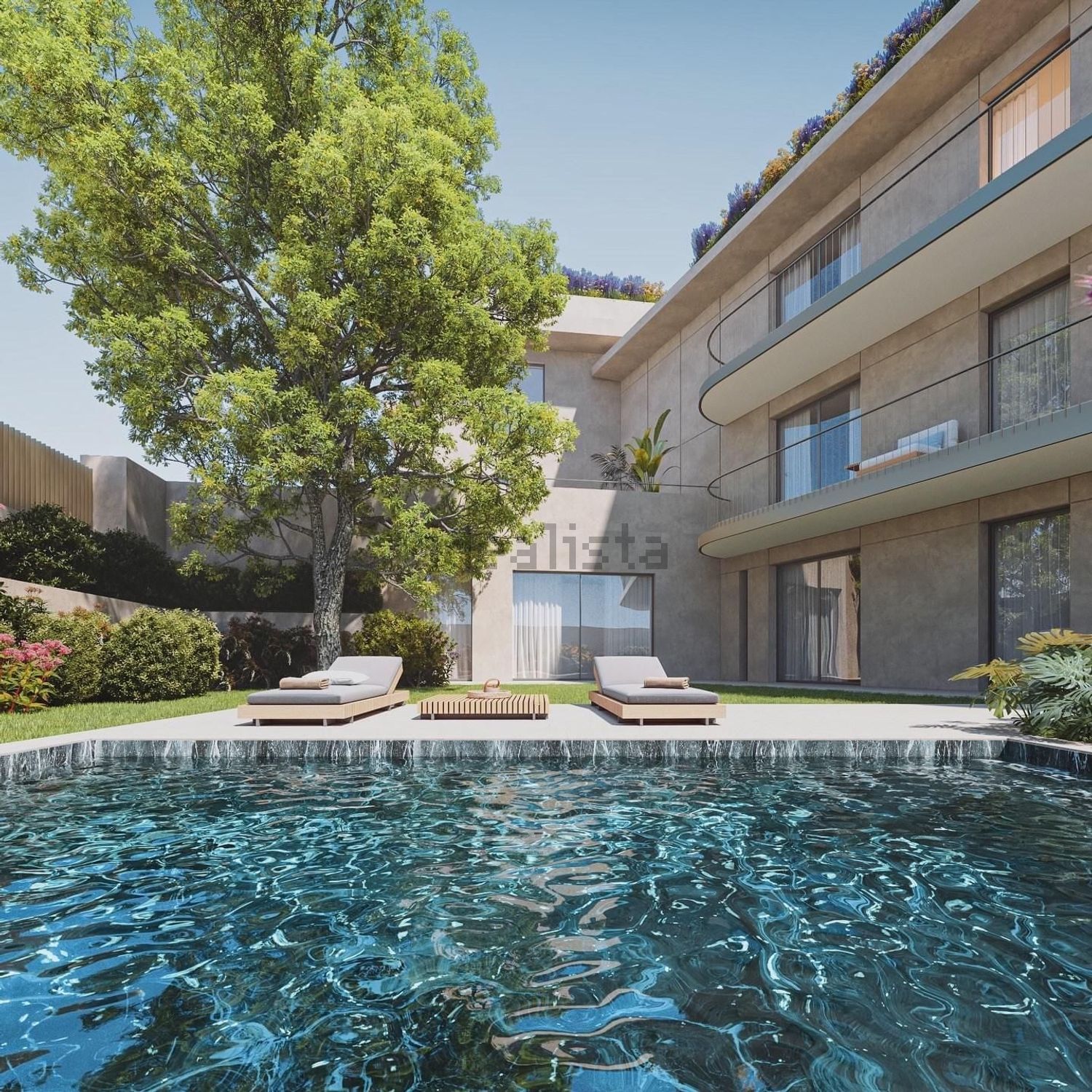 公寓 t3出售在Rua Melo e Sousa - 游泳池