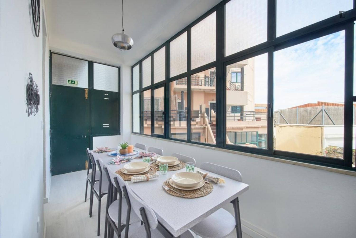 出租房间在Rua Castilho - 客厅