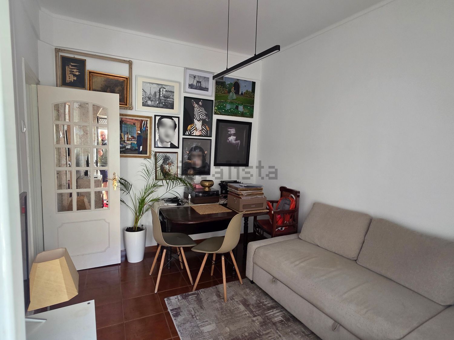 出租公寓 t2在Rua Doutor António José de Almeida, 39 - 客厅