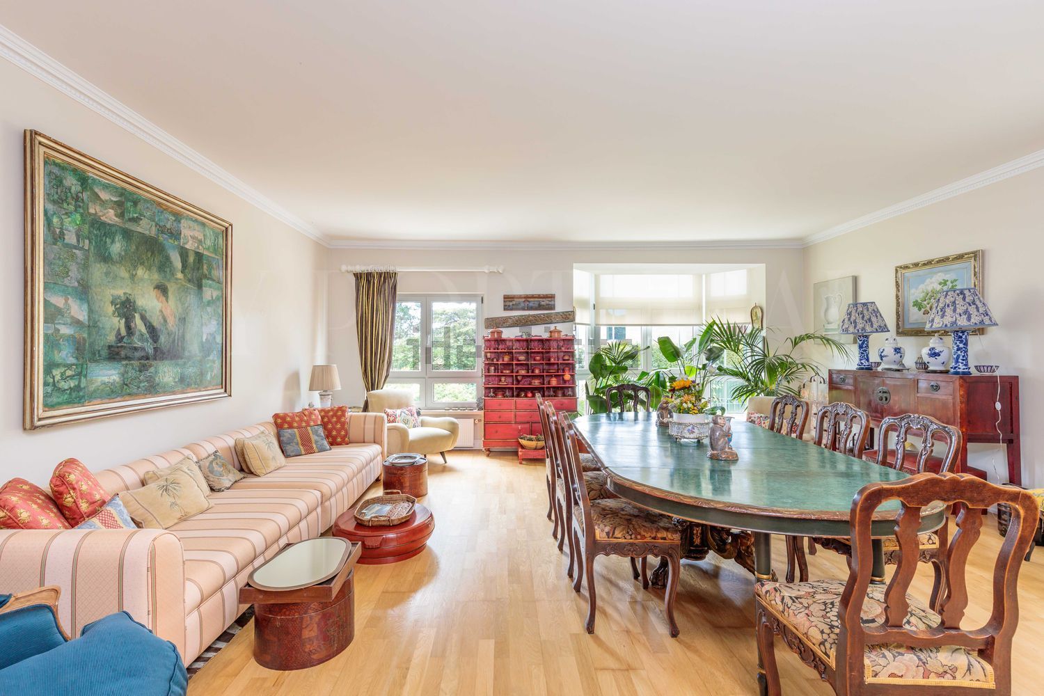 出租公寓 t4在Rua Alentejo - 客厅