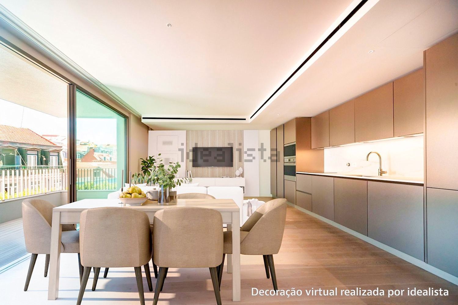 出租公寓 t2在Av. da Liberdade - Marquês de Pombal - 客厅，由idealista拍摄