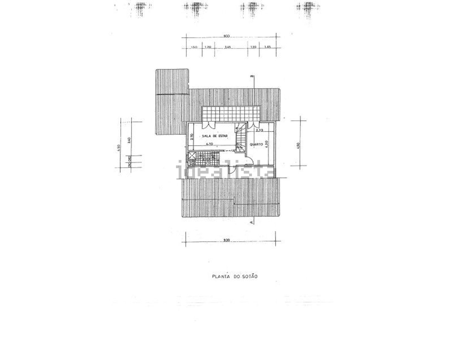 小楼房或独栋别墅出售在Centro - 平面图