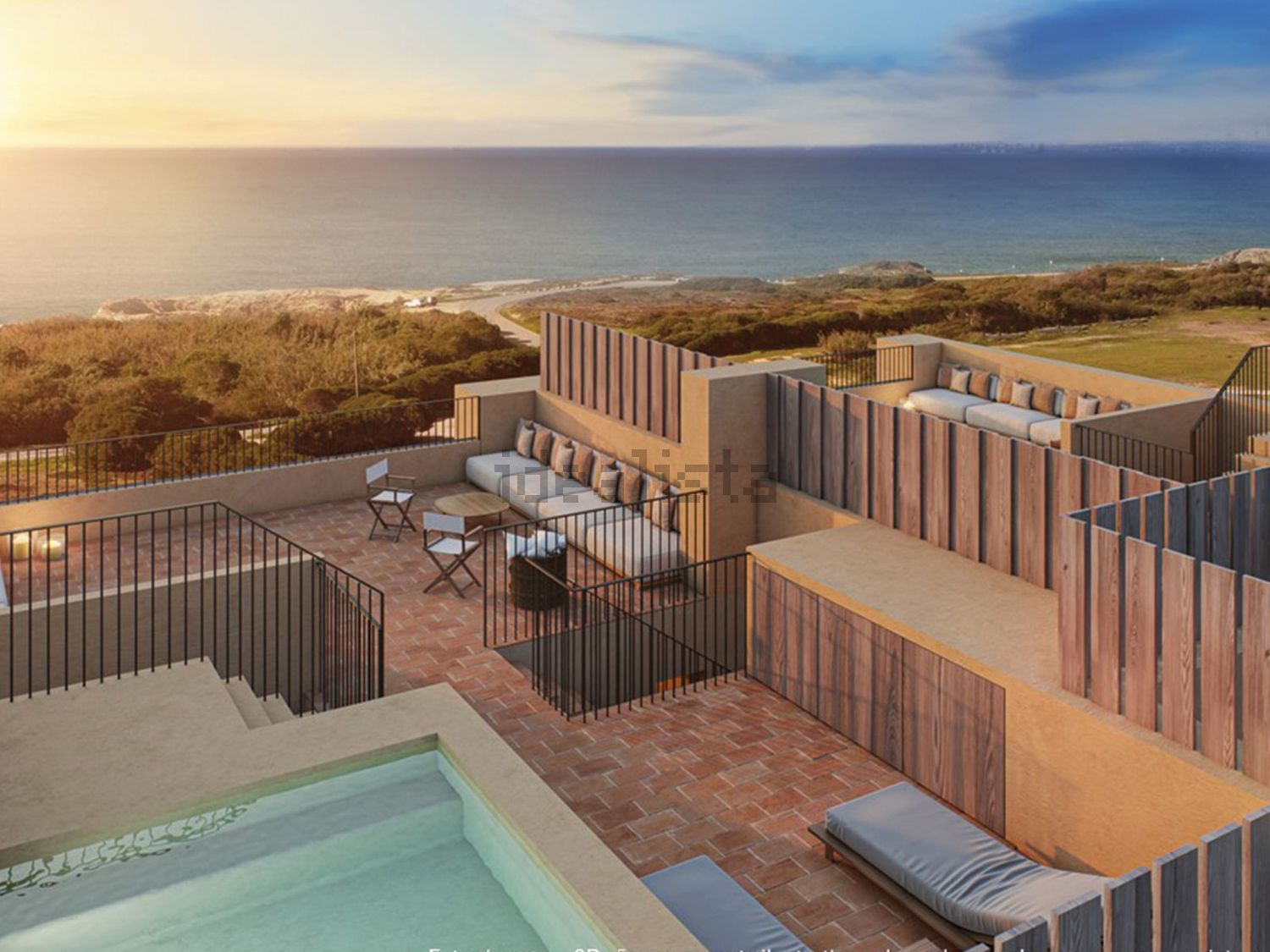 公寓 t1出售在Rua Jacinto Bandeira, 56 - 阳台