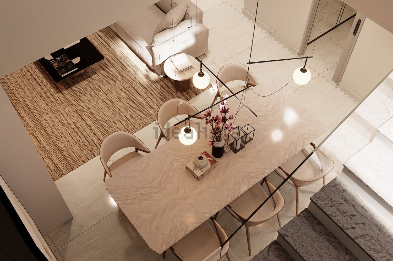 小楼房或独栋别墅出售在Marisol - Valadares - Quinta da Queimada - 客厅