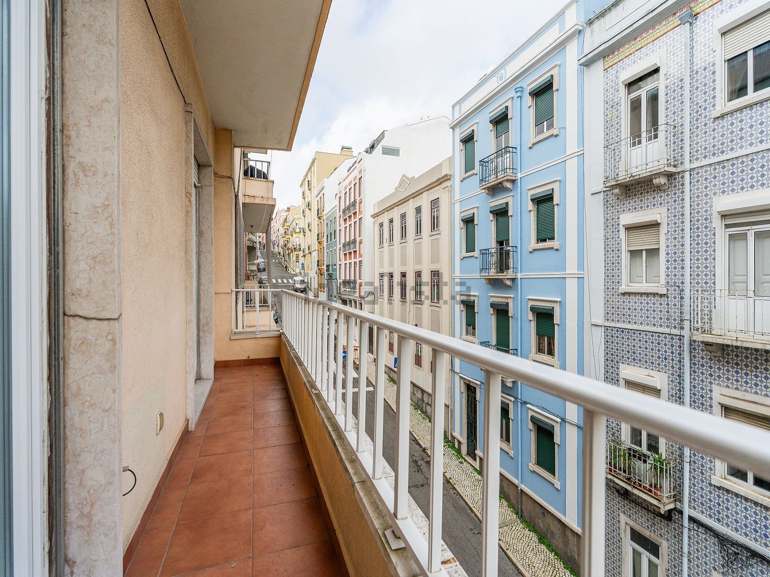 出租公寓 t1在Santa Engrácia - 露台