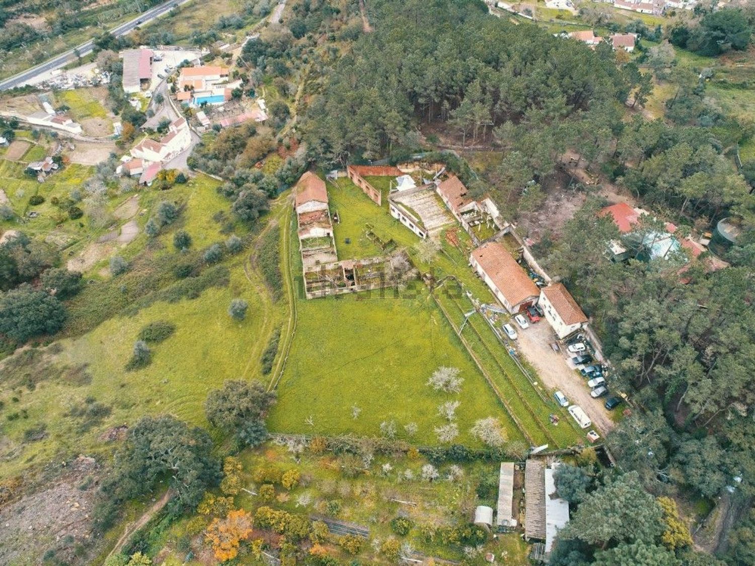 庄园出售在Lousa - 视线