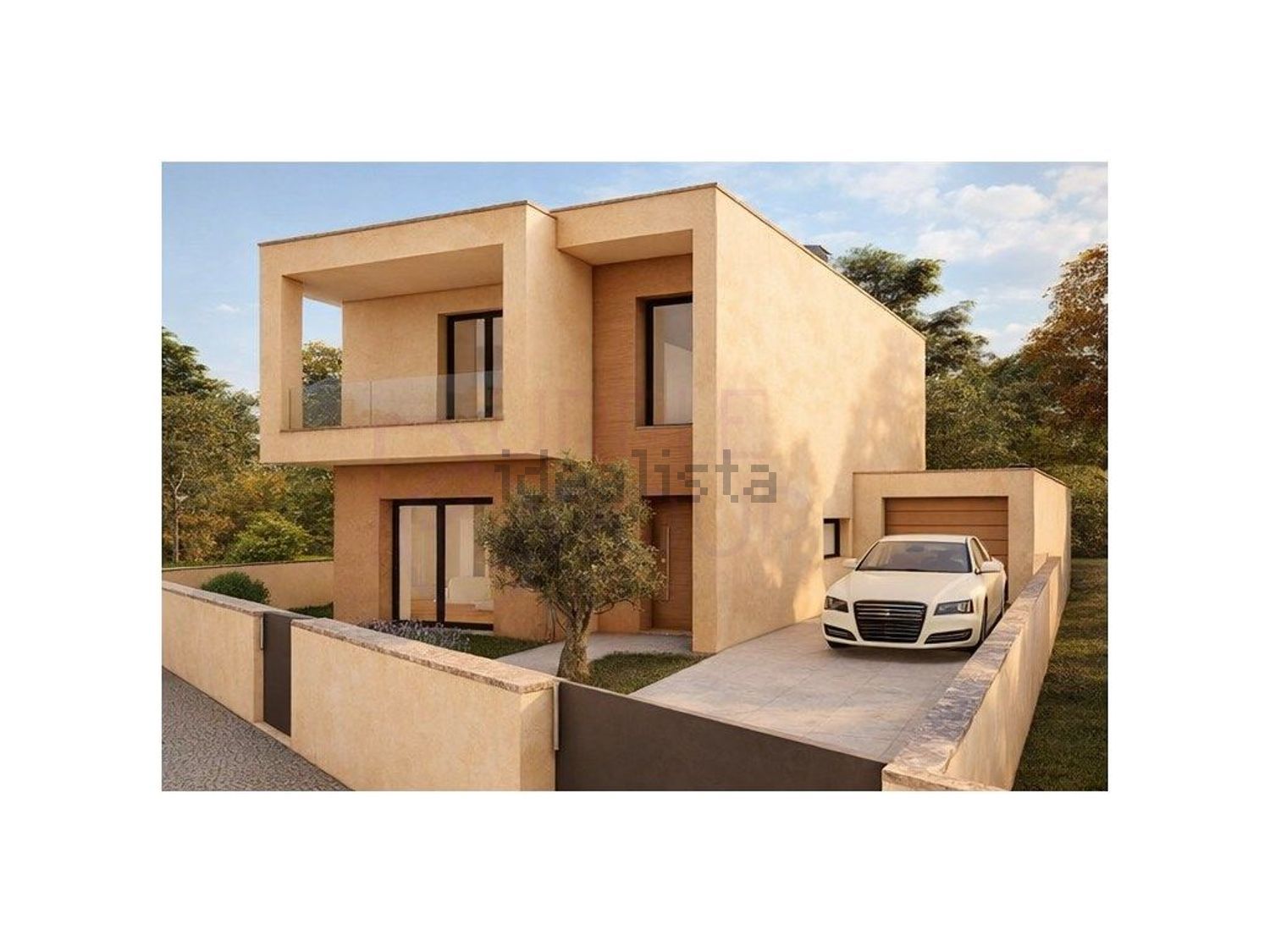 小楼房或独栋别墅出售在Vale Figueira - Carcereira - 外立面