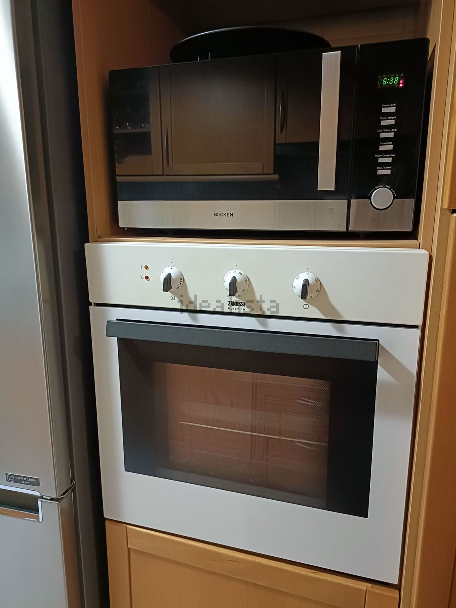 出租公寓 t1在Rua das Galés, 2 - 厨房