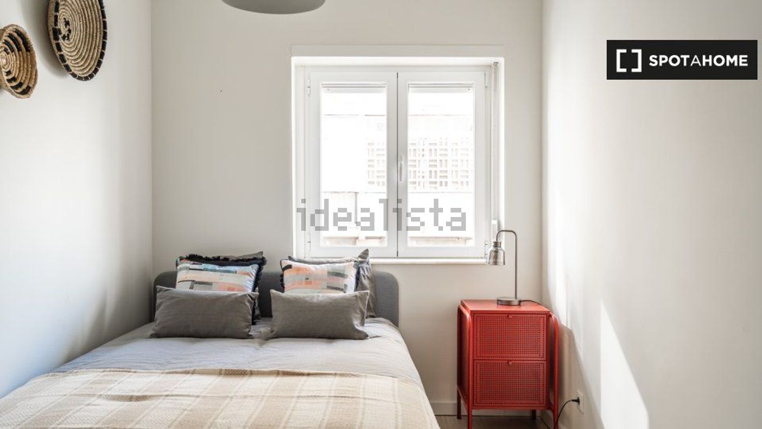 出租公寓 t2在Rua António Maria Baptista - 卧室