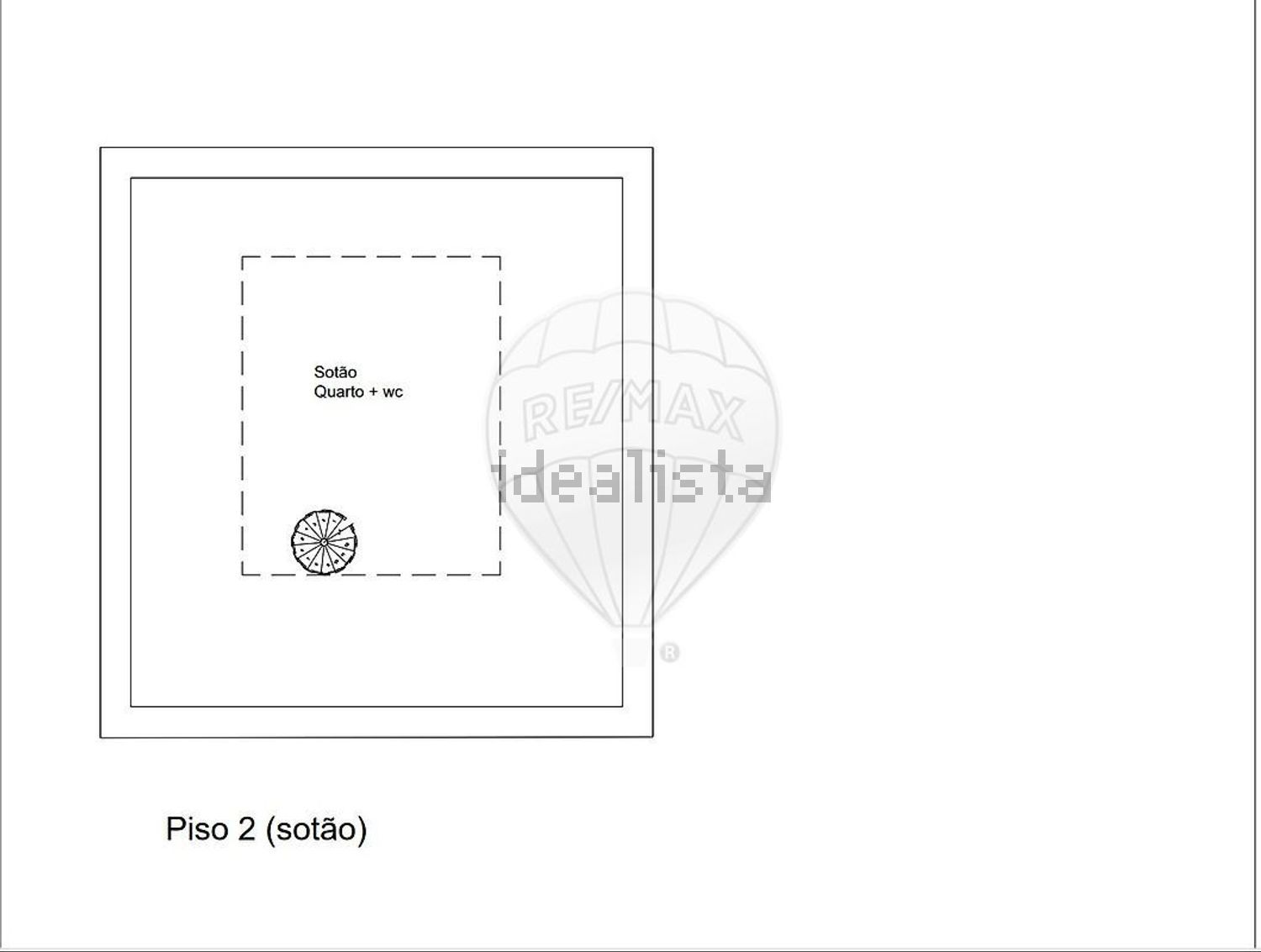 小楼房或独栋别墅出售在Rua António Rodrigues Pimenta - 平面图