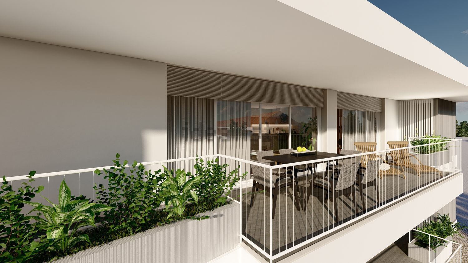 公寓 t2出售在Rua António Semedo, 1 - 阳台