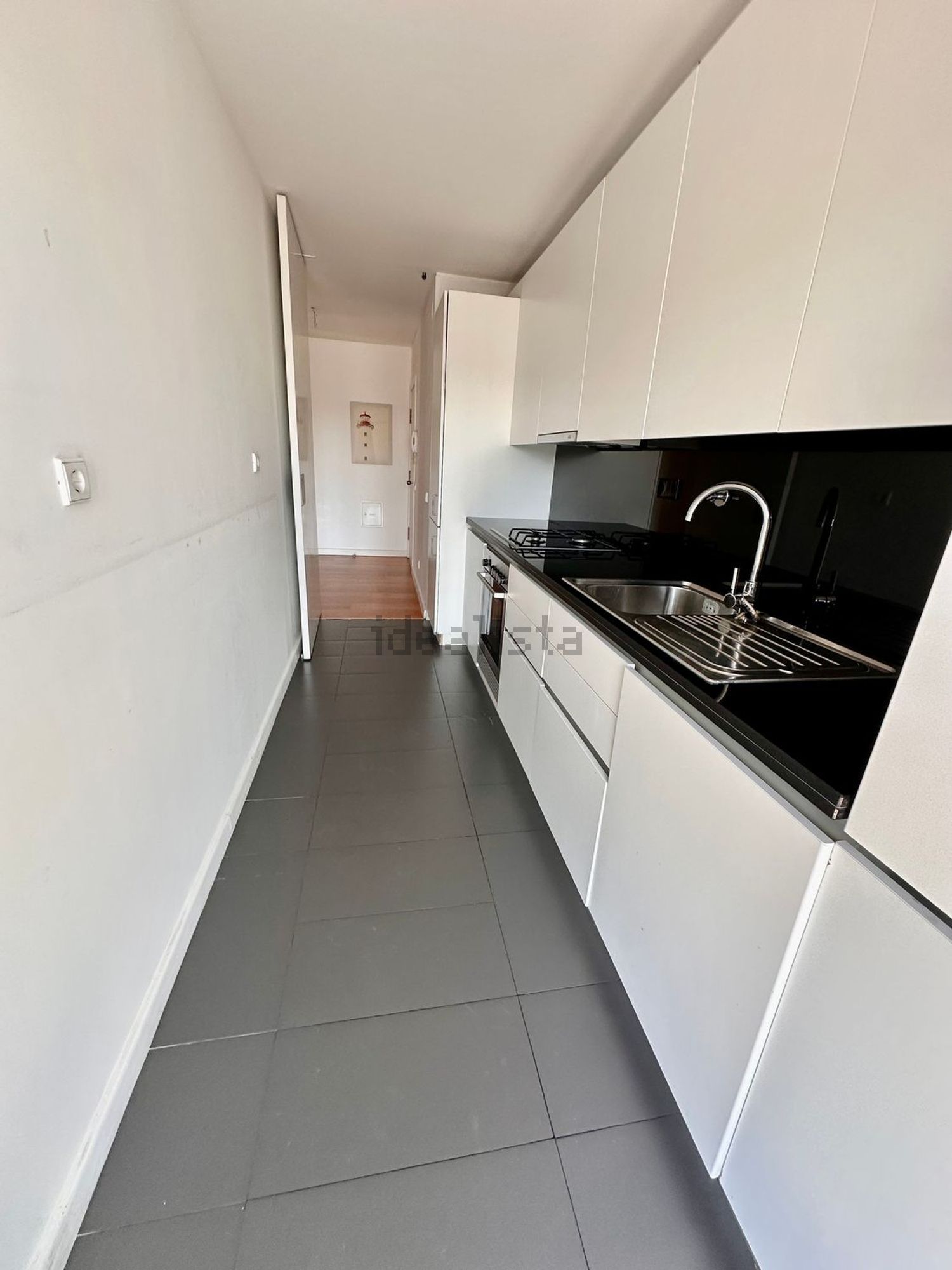 出租公寓 t2在Rua do Oder, 1 - 厨房