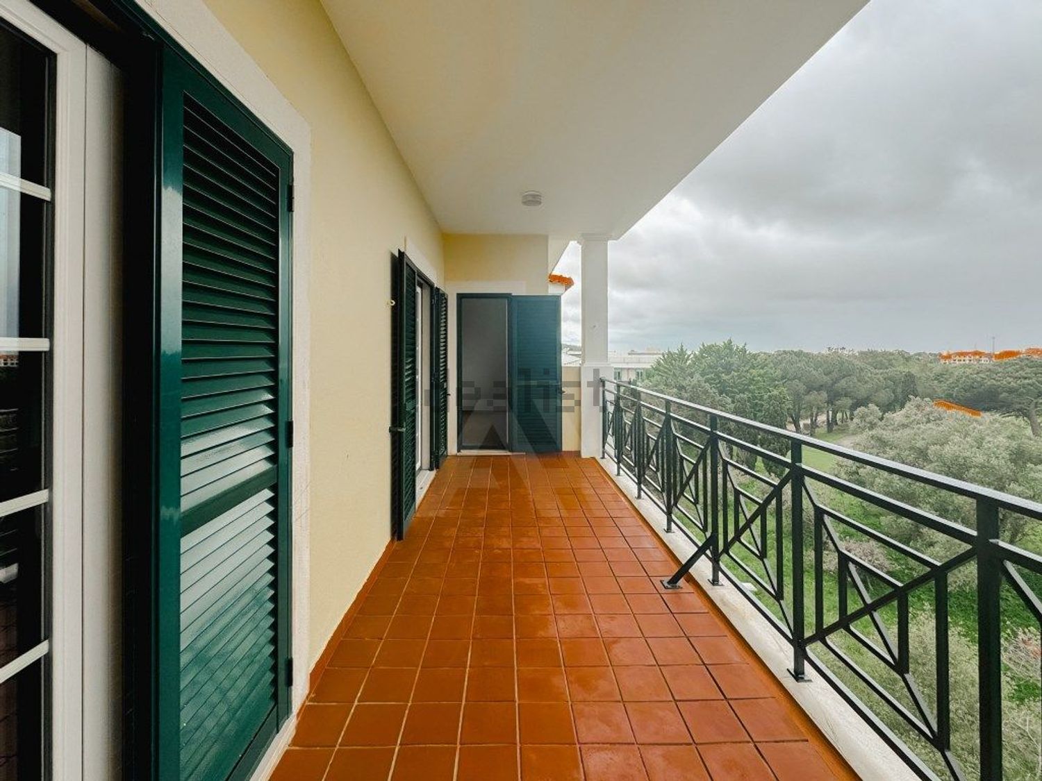 出租公寓 t1在Rua das Sesmarias, 7 - 阳台