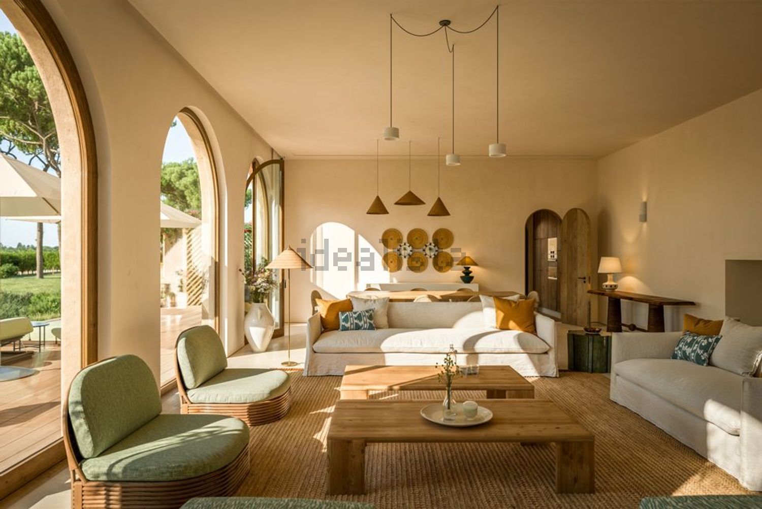 小楼房或独栋别墅出售Ando Living Comporta House Brejinho Água De Sul s/n - 客厅