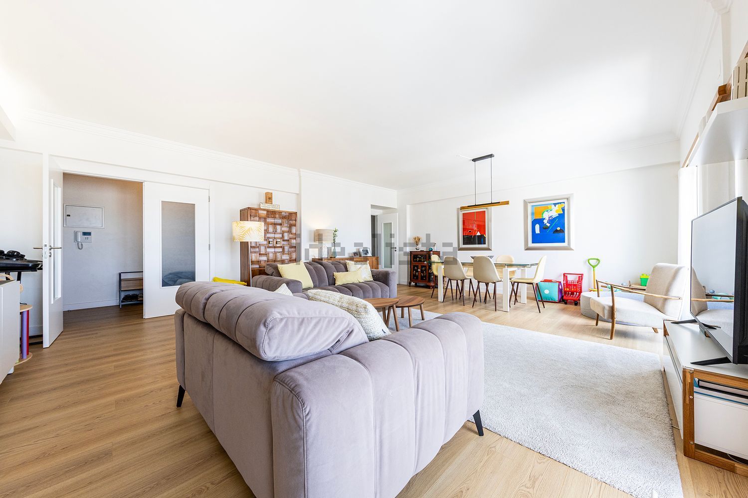 公寓 t4出售在Rua Embaixador Martins Janeira - 客厅