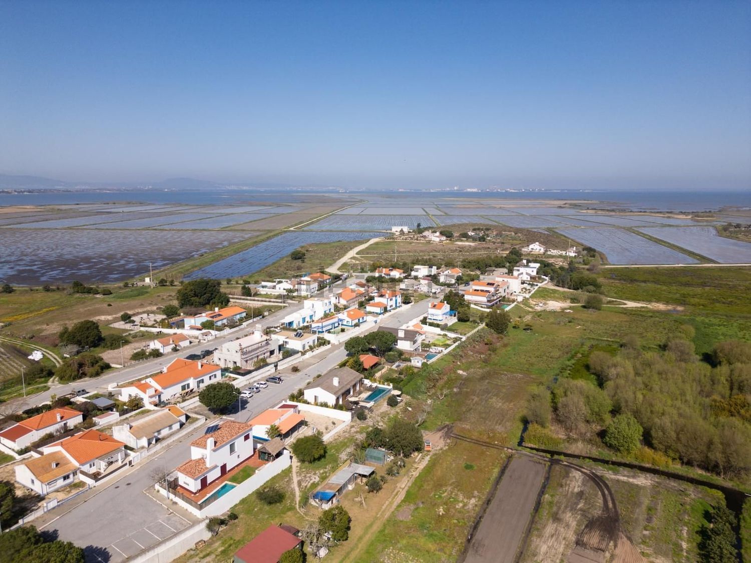 出租小楼房或独栋别墅在Largo do Canal - 视线