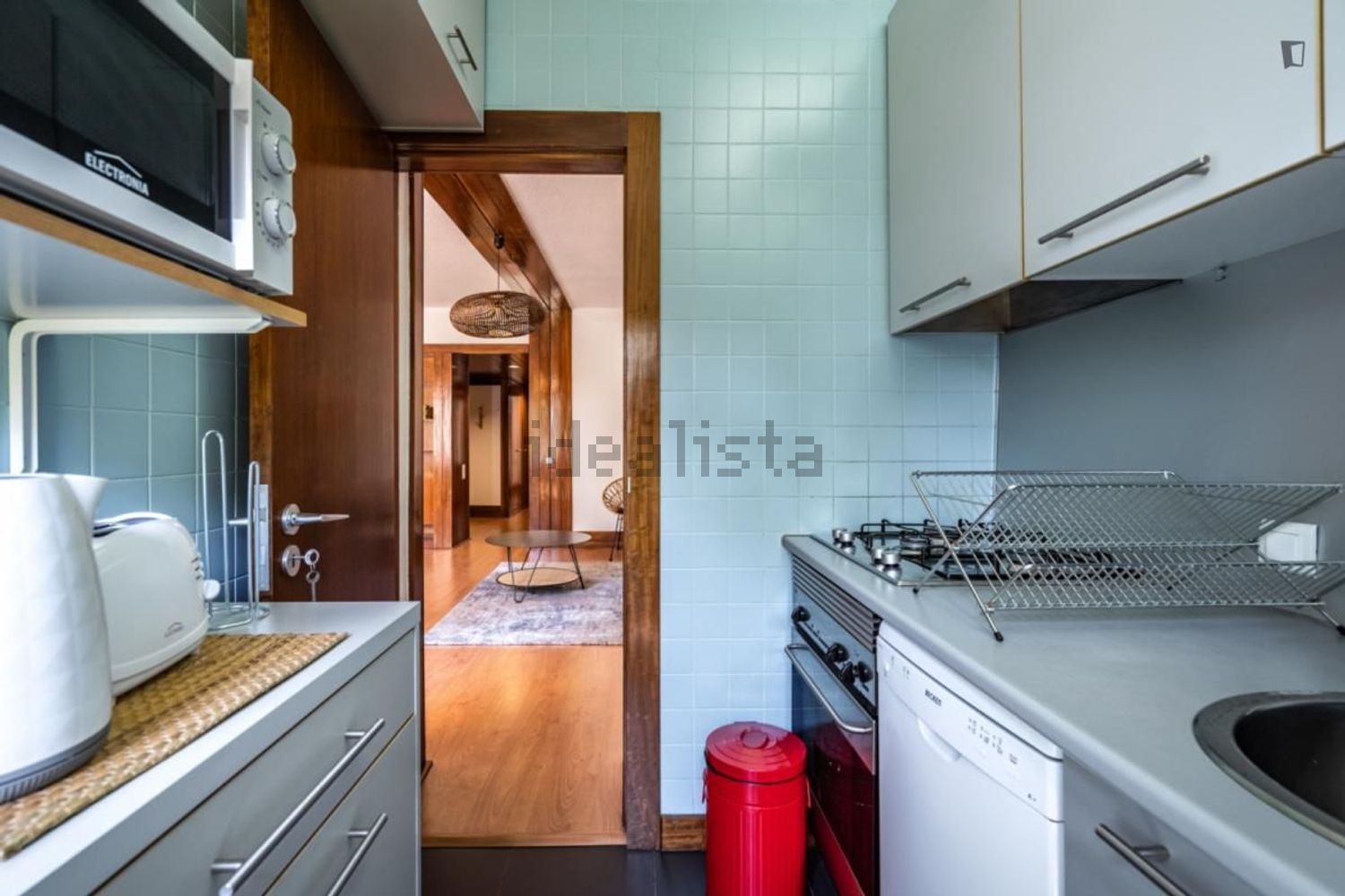 出租公寓 t2在Rua da Azinheira - 厨房