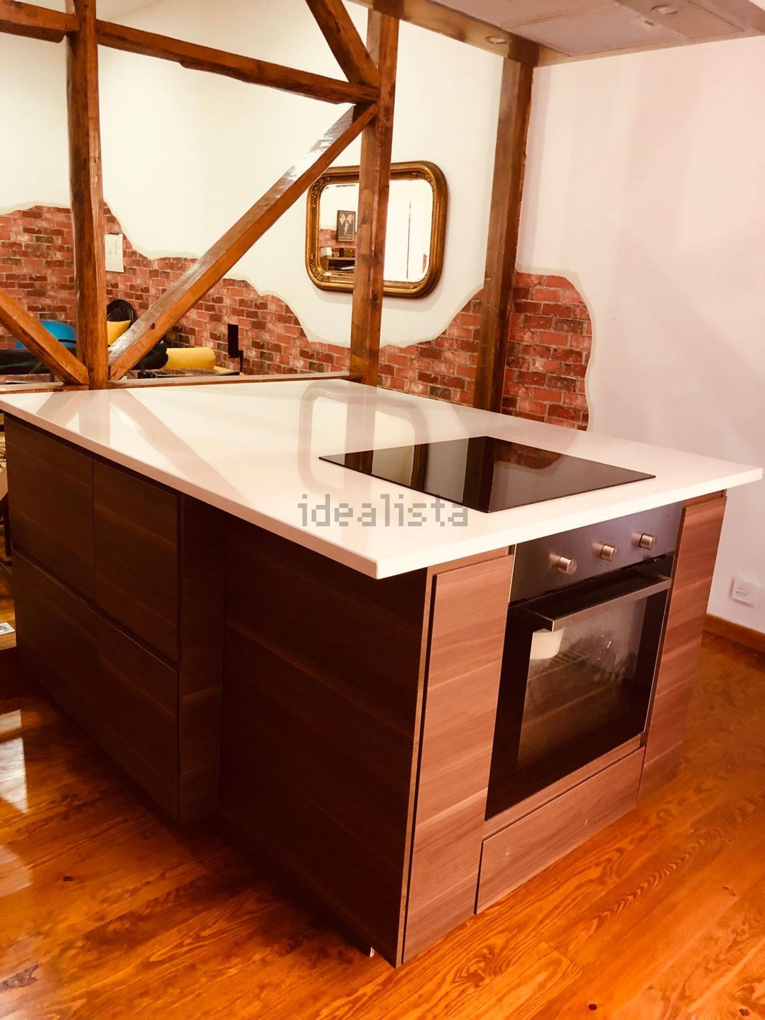 出租公寓 t1在Rua Sabino de Sousa, 73 - 厨房