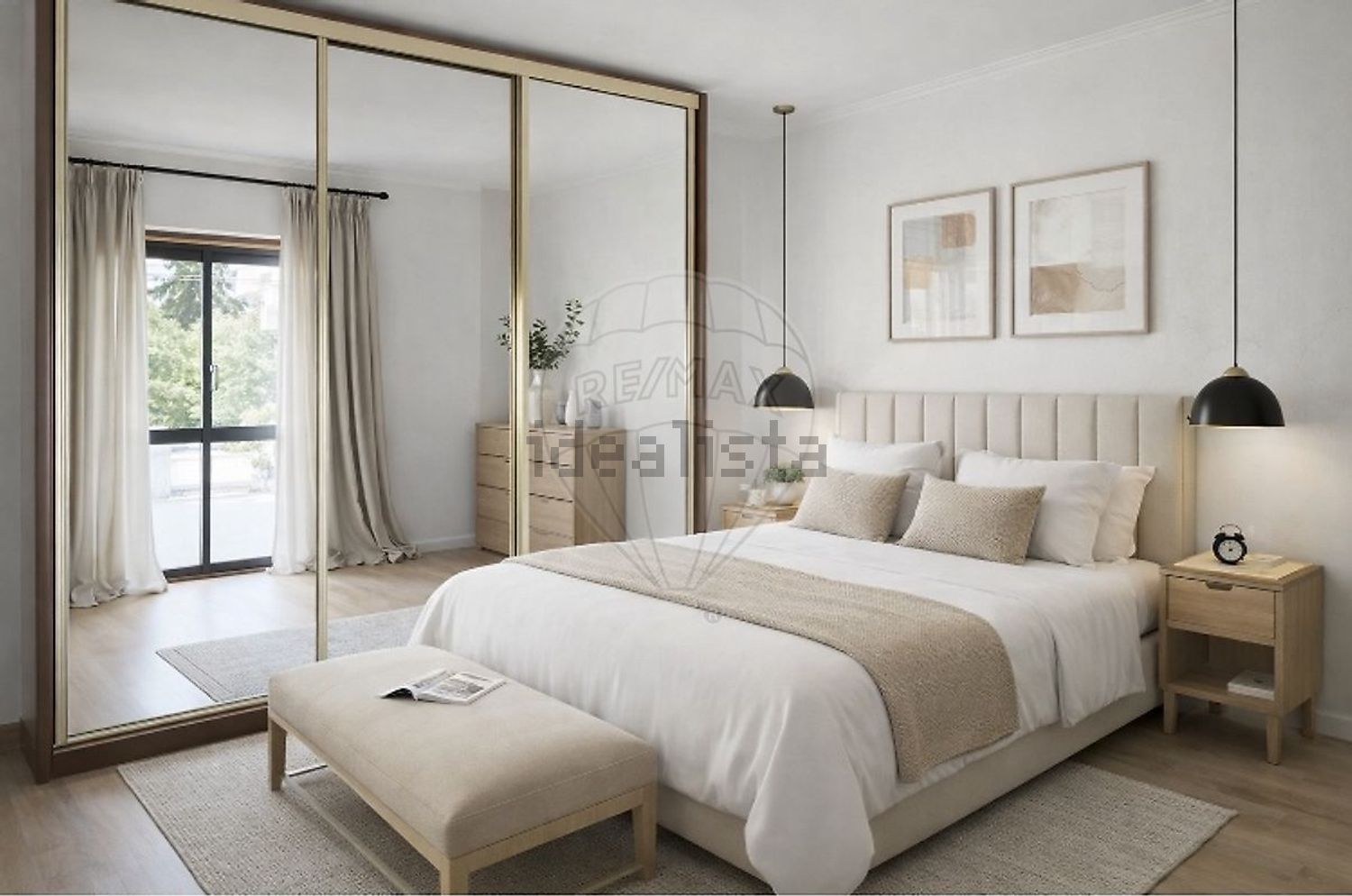 公寓 t3出售在Rua Actor José Pinheiro Amaro - 卧室