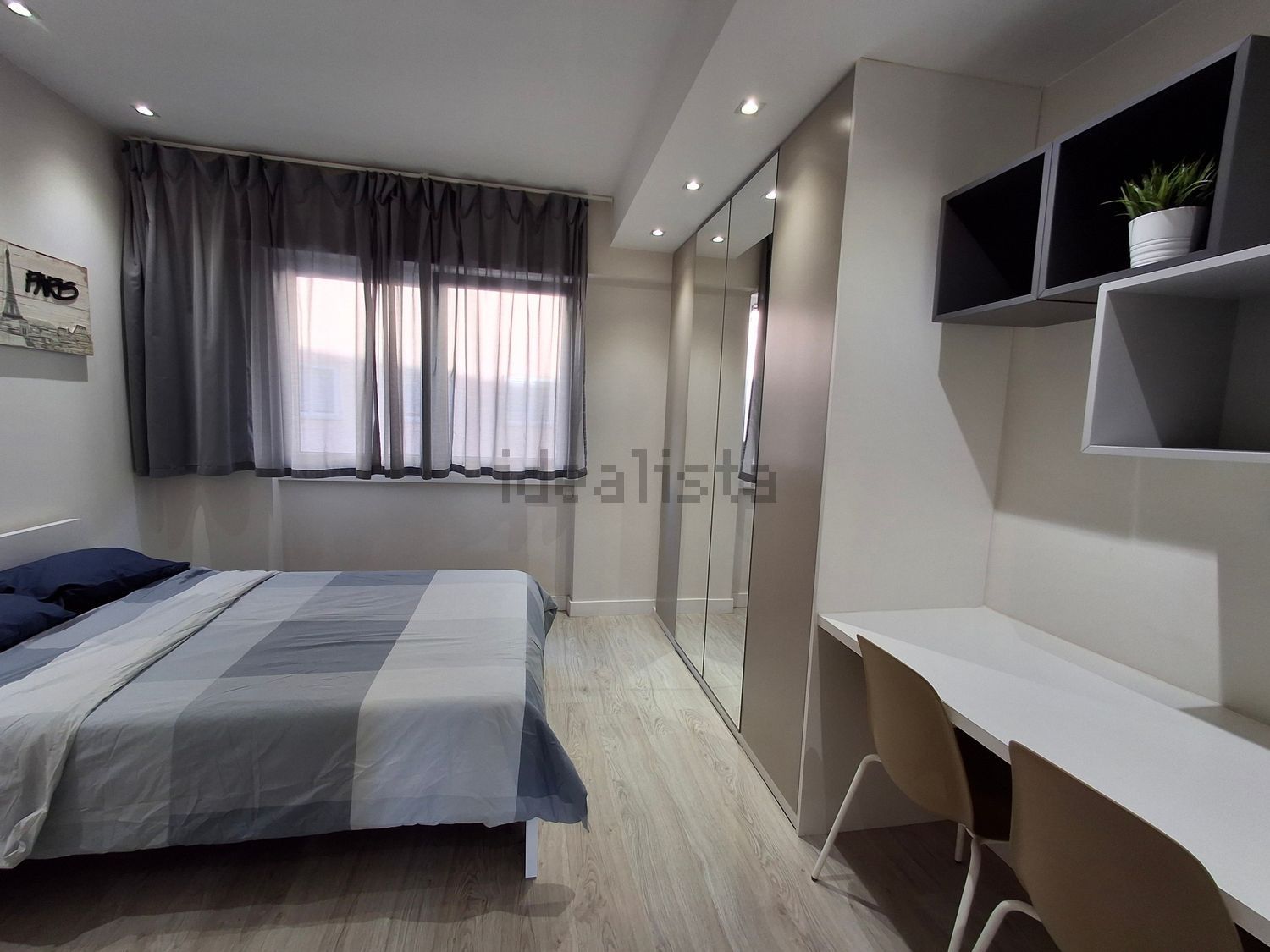 出租公寓 t2在Rua José Luís de Morais, 21 - 卧室