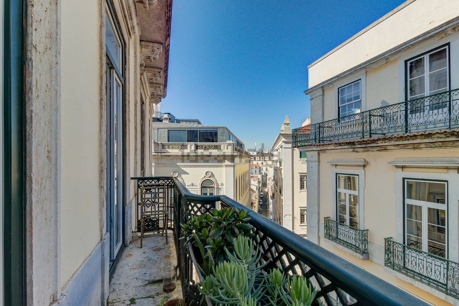 出租公寓 t4在Rua Chagas, 20 - 露台