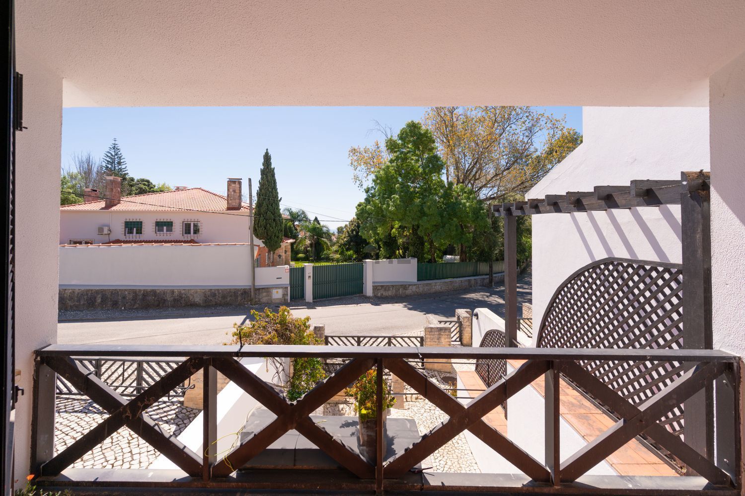 出租双拼别墅在Rua Ribatejo, 42 - 阳台