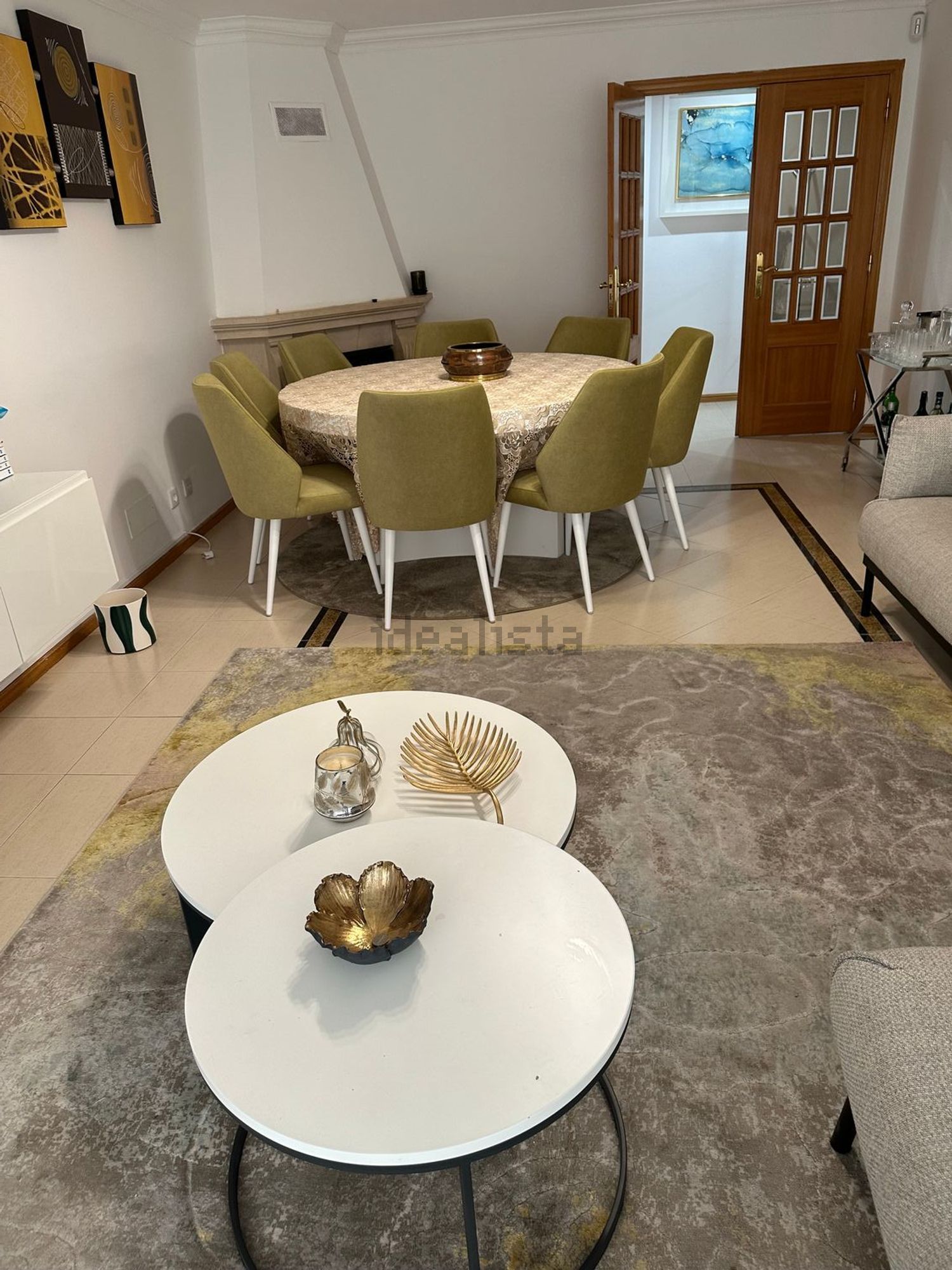 出租公寓 t2在Rua Coronel Melo Antunes, 1 - 客厅