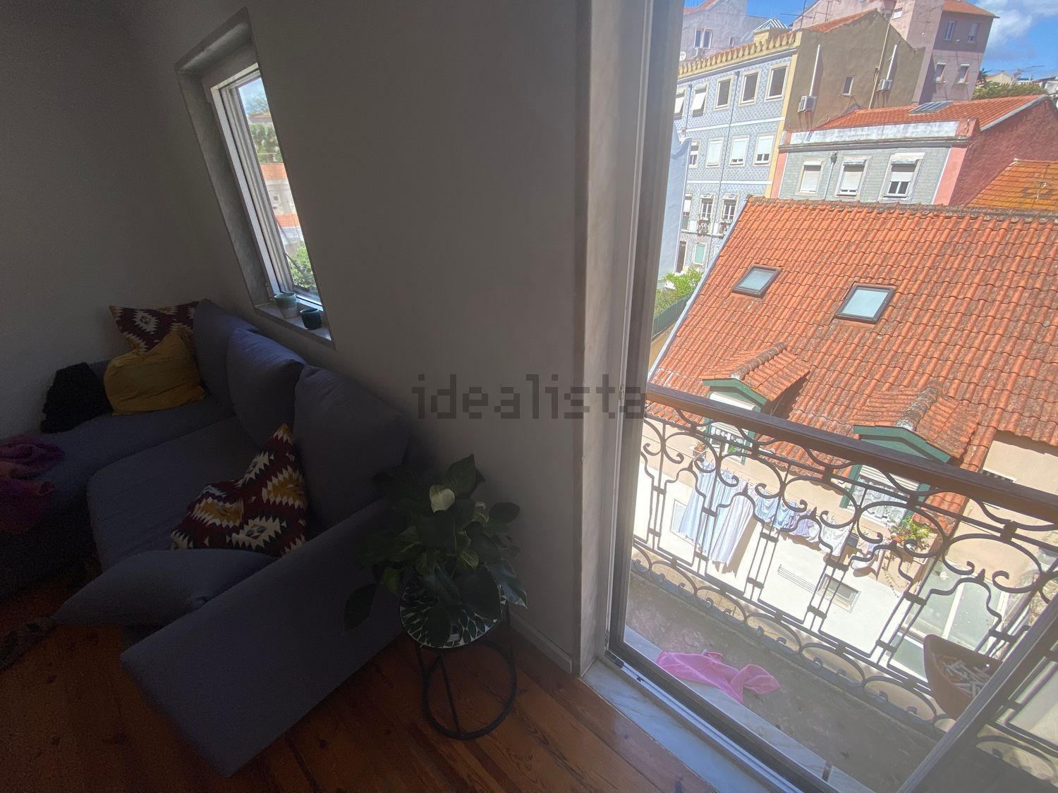 出租复式公寓在Rua da Senhora da Glória - 阳台