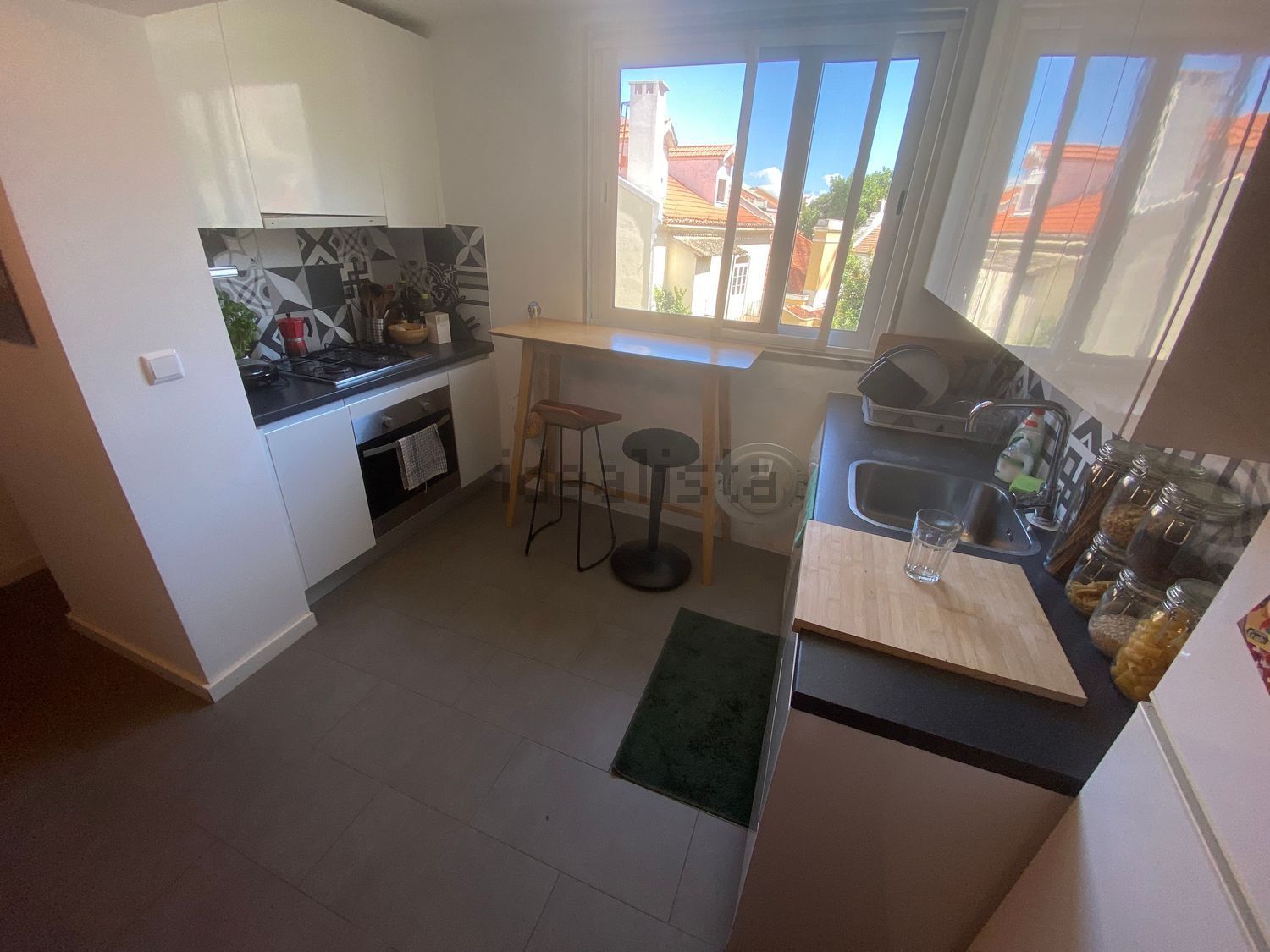 出租复式公寓在Rua da Senhora da Glória - 客厅