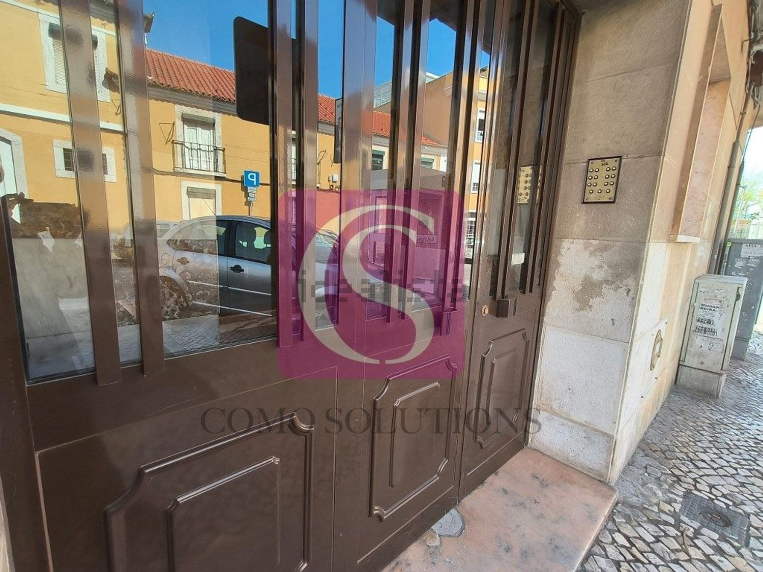 出租公寓 t1在Rua Santo Eloy, 37 - 过道