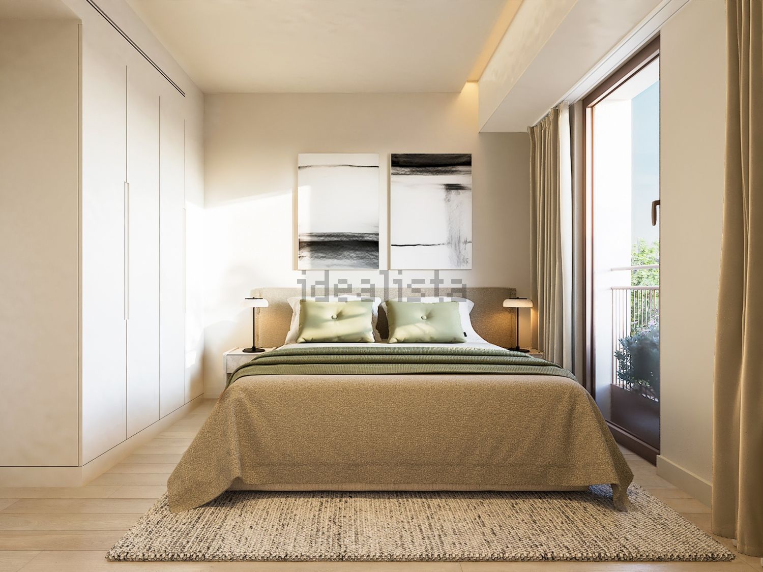 公寓 t2出售在Rua Professor Doutor Guilherme Braga da Cruz, 3 - 卧室