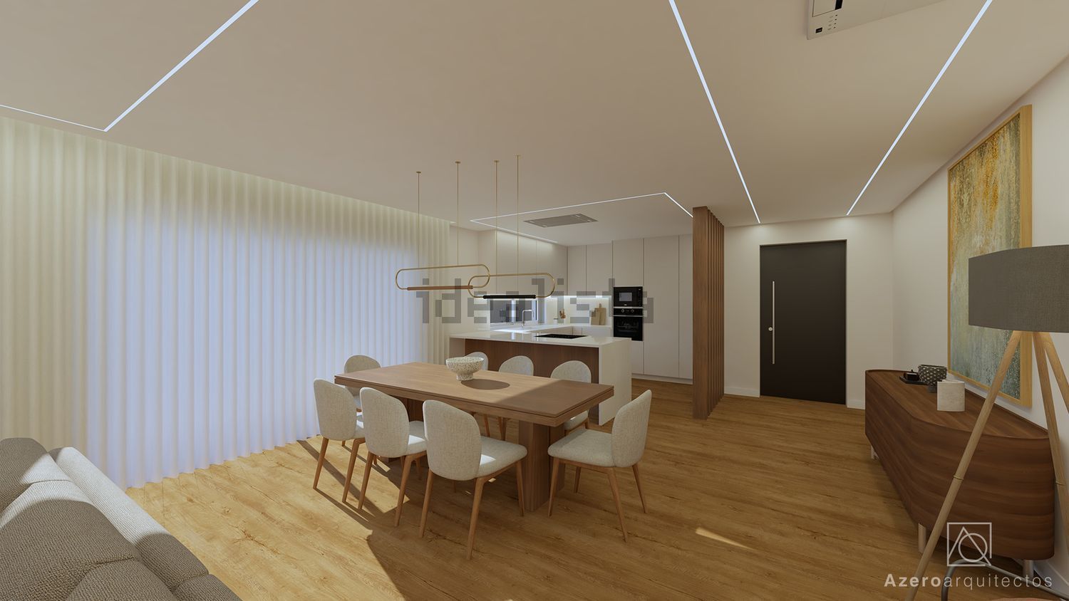 双拼别墅出售在Atalaia e Alto Estanqueiro - Jardia - 客厅