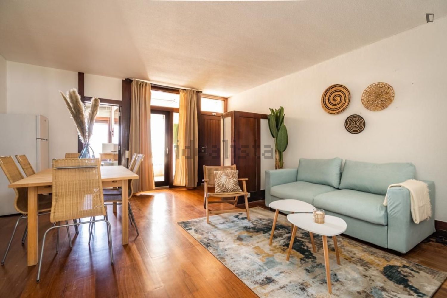 出租公寓 t2在Rua da Azinheira - 客厅