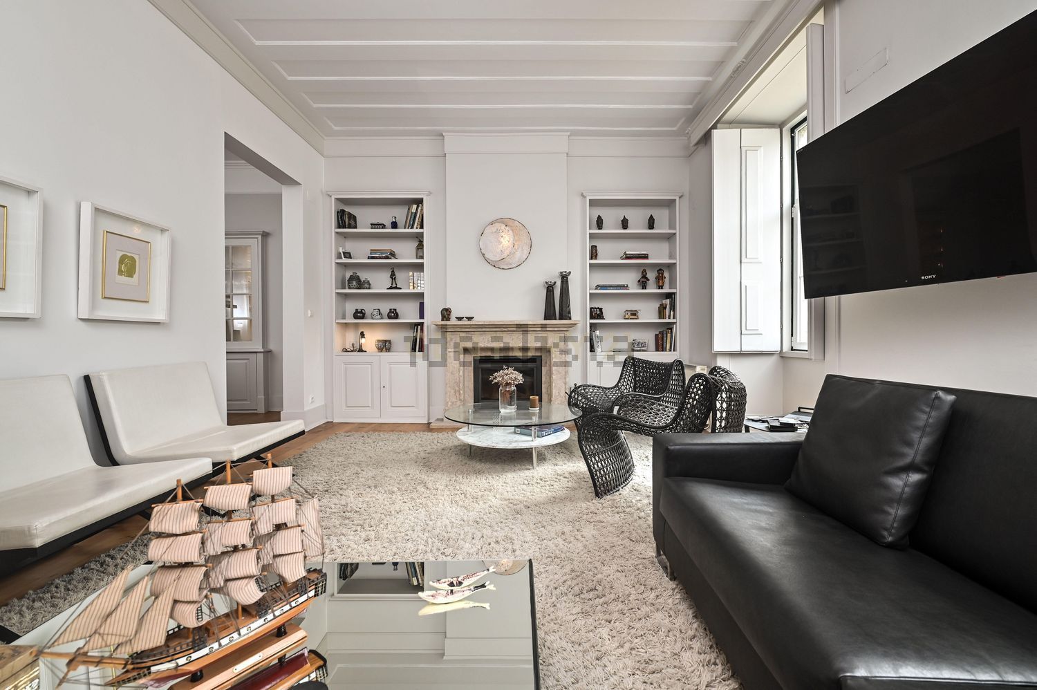 公寓 t4出售在Rua Ferragial - 客厅