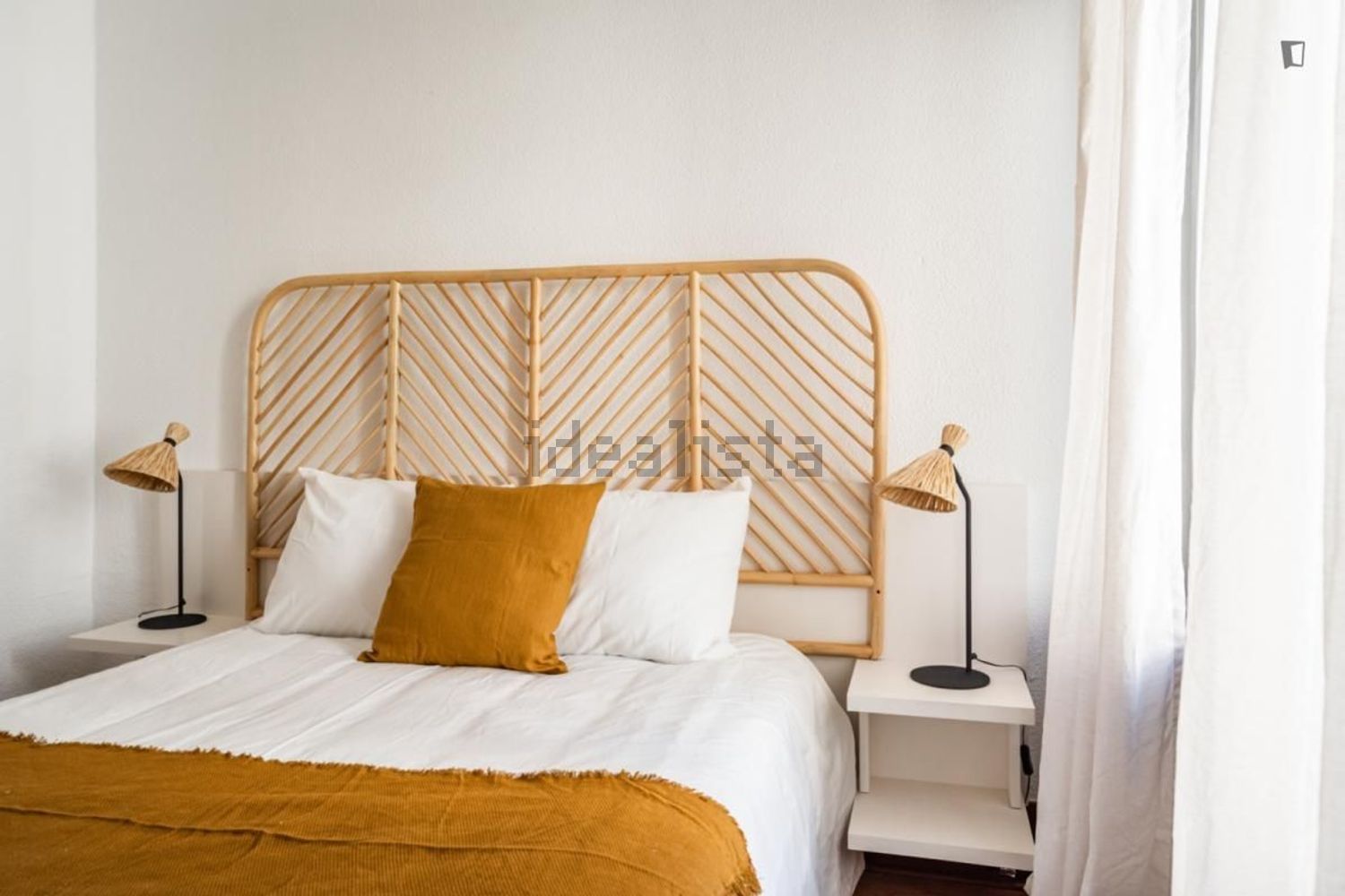 出租公寓 t2在Rua da Azinheira - 卧室