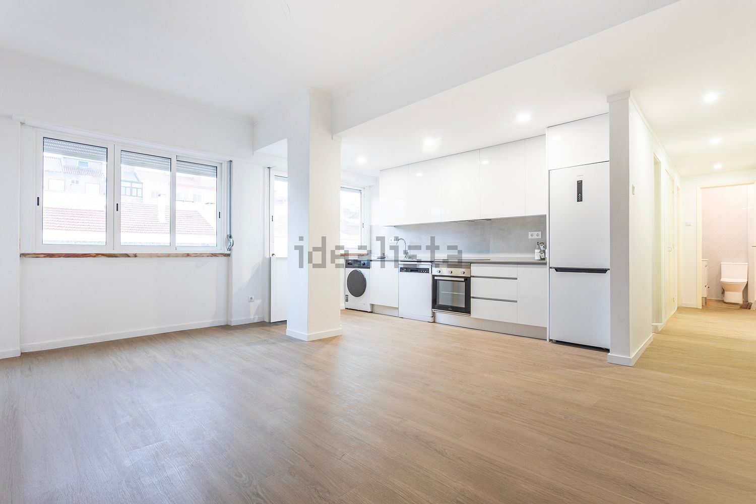 出租公寓 t2在Travessa Antero de Quental - 客厅