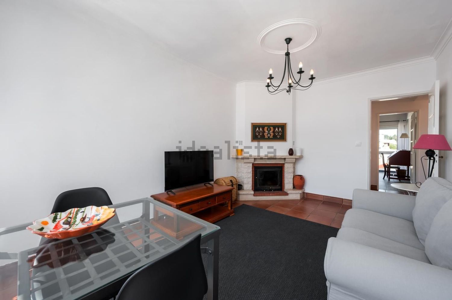 出租公寓 t2在Galiza - 客厅