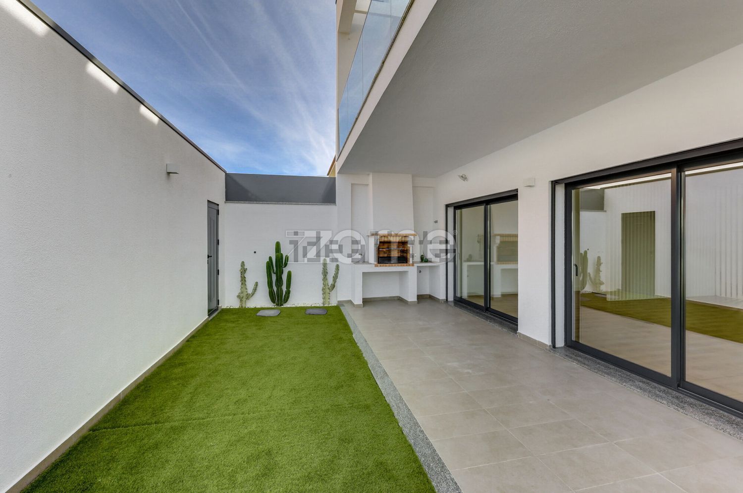 出租双拼别墅在Rua Portelas, 47 a - 花园