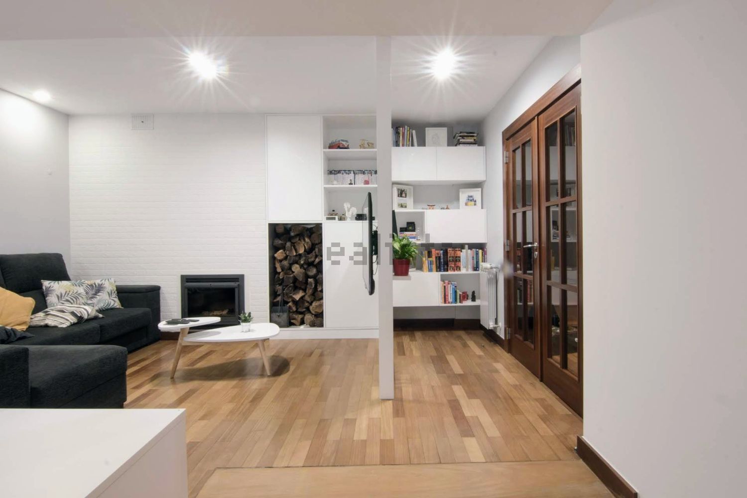 出租公寓 t2在Rua Melo Antunes, 4 - 客厅