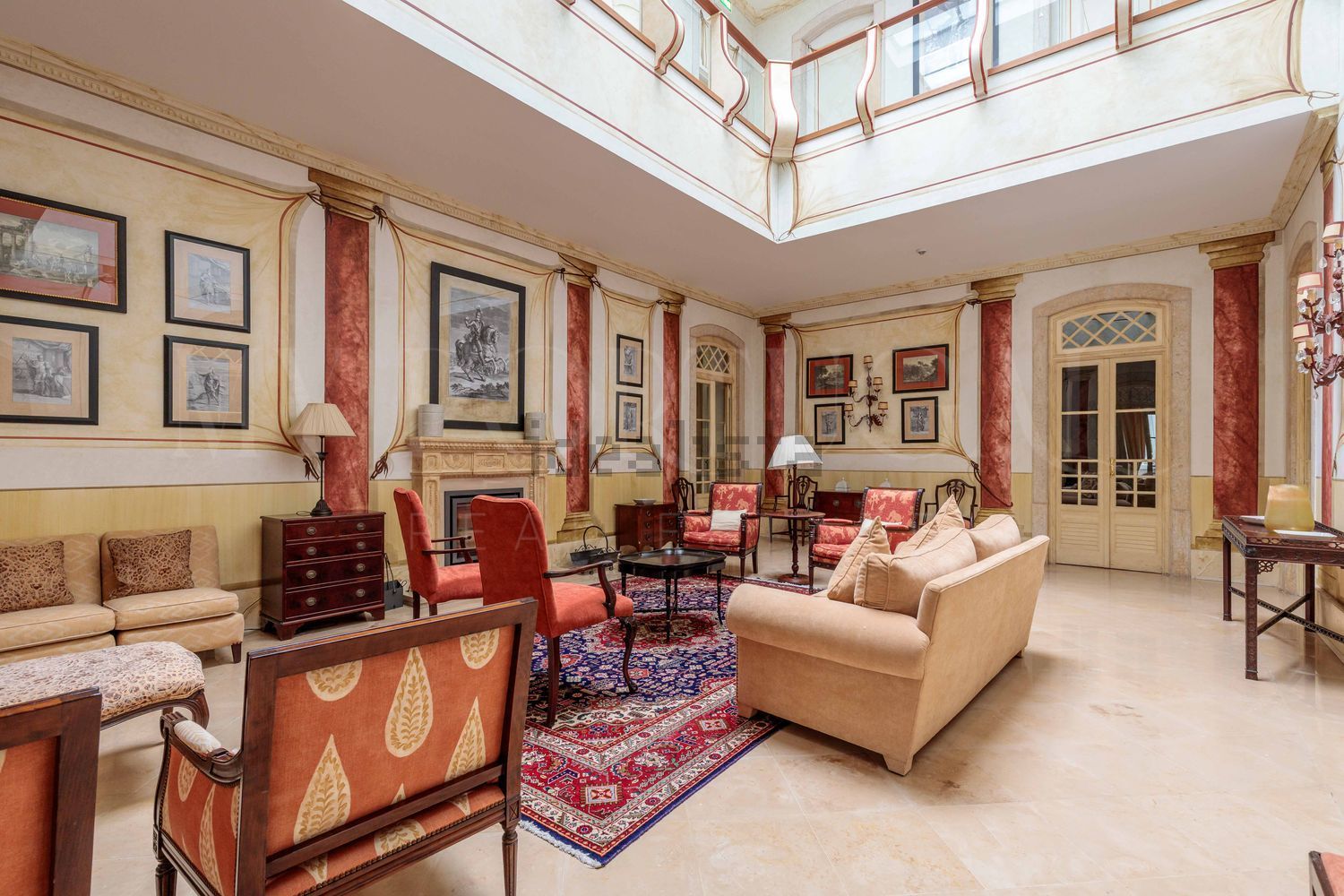 出租公寓 t4在Rua Alentejo - 客厅