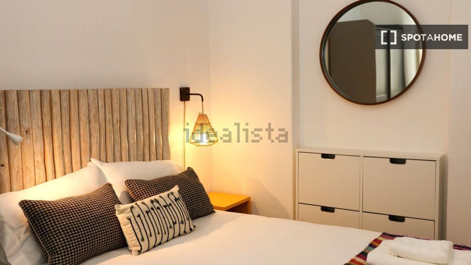 出租公寓 t2Costa do Castelo - 卧室