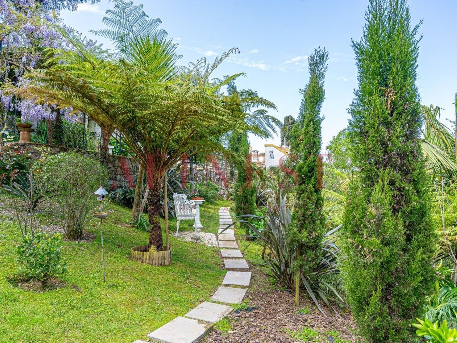 出租小楼房或独栋别墅在Rua Alto do Tanque Novo - 花园