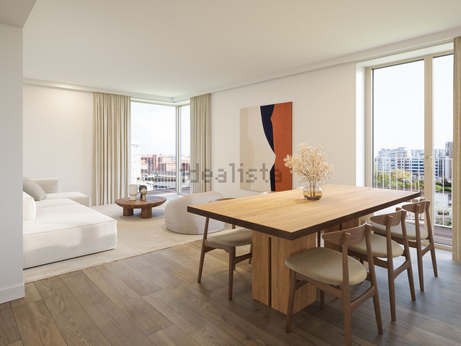 公寓 t2出售在Alameda das Linhas de Torres, 20 - 客厅