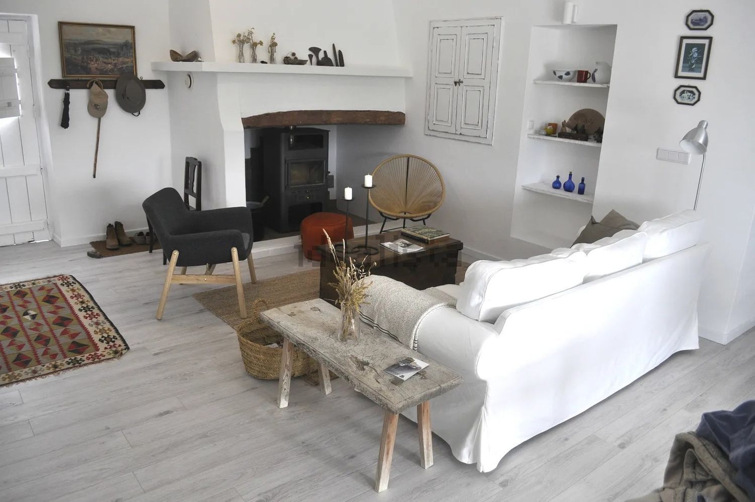 小楼房或独栋别墅出售Grândola - 客厅