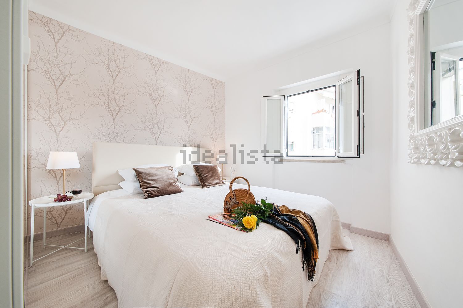 出租公寓 t2在Rua da Fé, 11 - 卧室