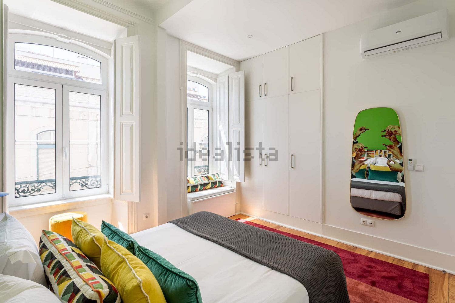 出租公寓 t2在Rua da Voz do Operário, 50 - 卧室